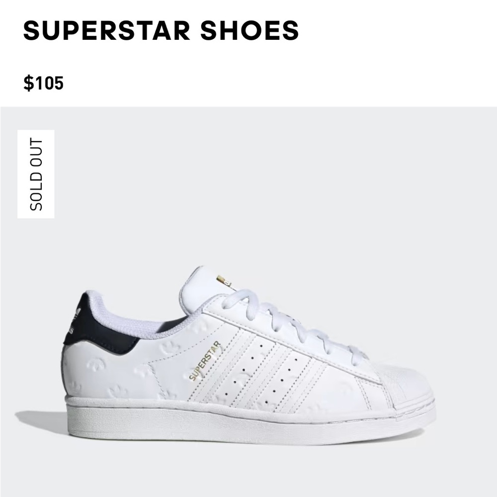 Adidas Superstar White Sneakers